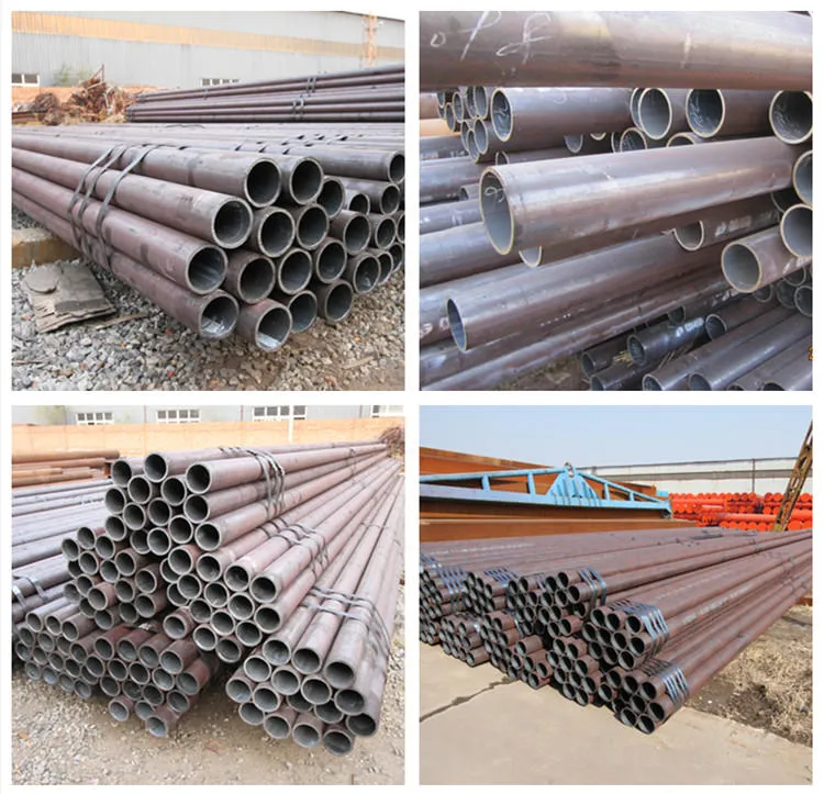 API 5L Psl1/2/ASTM A53/A106 Gr. B/JIS DIN/A179/A192/A333 X42/X52/X56/X60/65 X70 Round Grooved Seamless/Welded Carbon Steel Pipe Tube