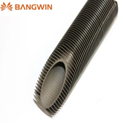 China Factory Price High Quality Frequency Industrial Refrigeration & Stainless Steel Welded Helical Extruded Spiral Fin/Finned Plate Brazed Heat Exchanger Tube